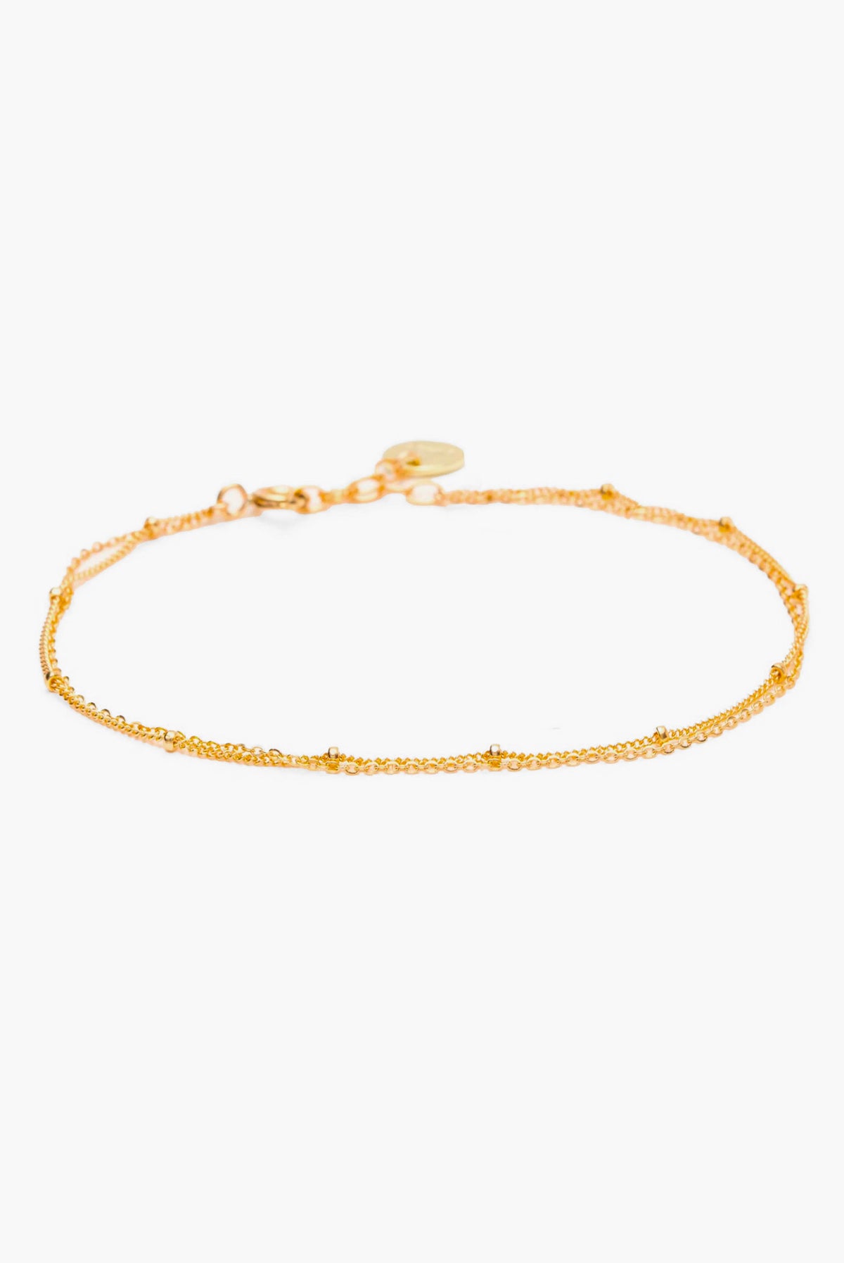 Bracelets - dubbel Satellite Goud