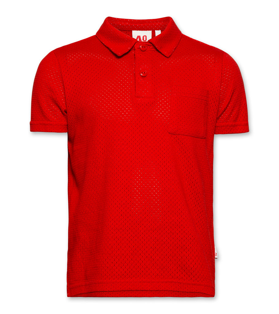 T-shirt Polo - Red - W