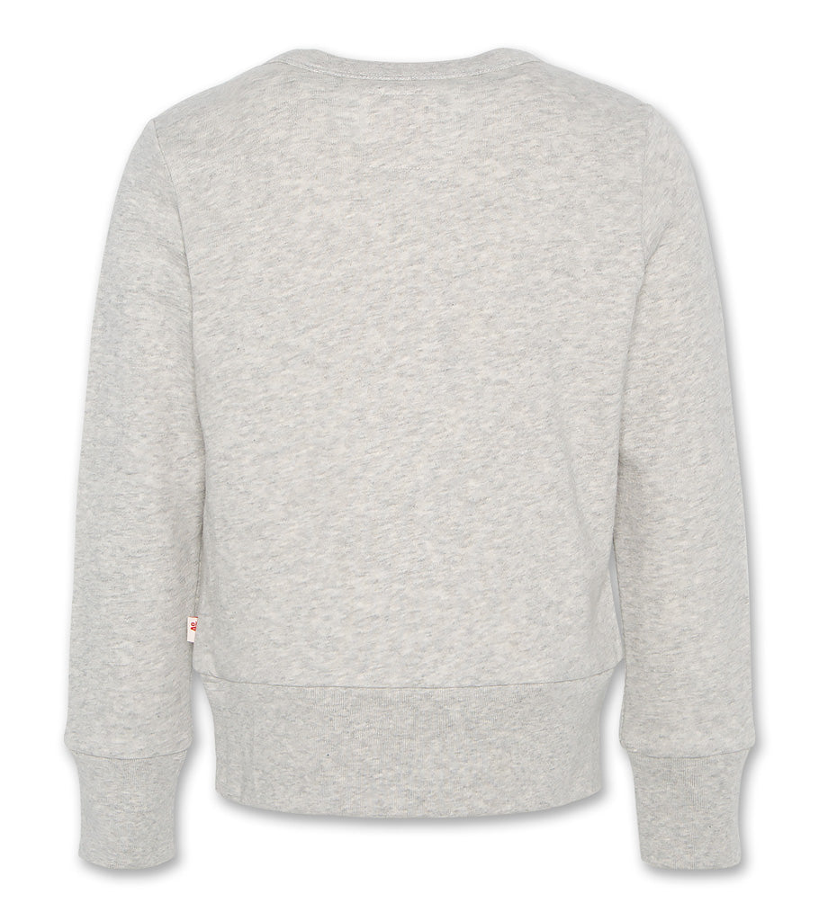 C-Neck Sweater Lovely - Light Oxford