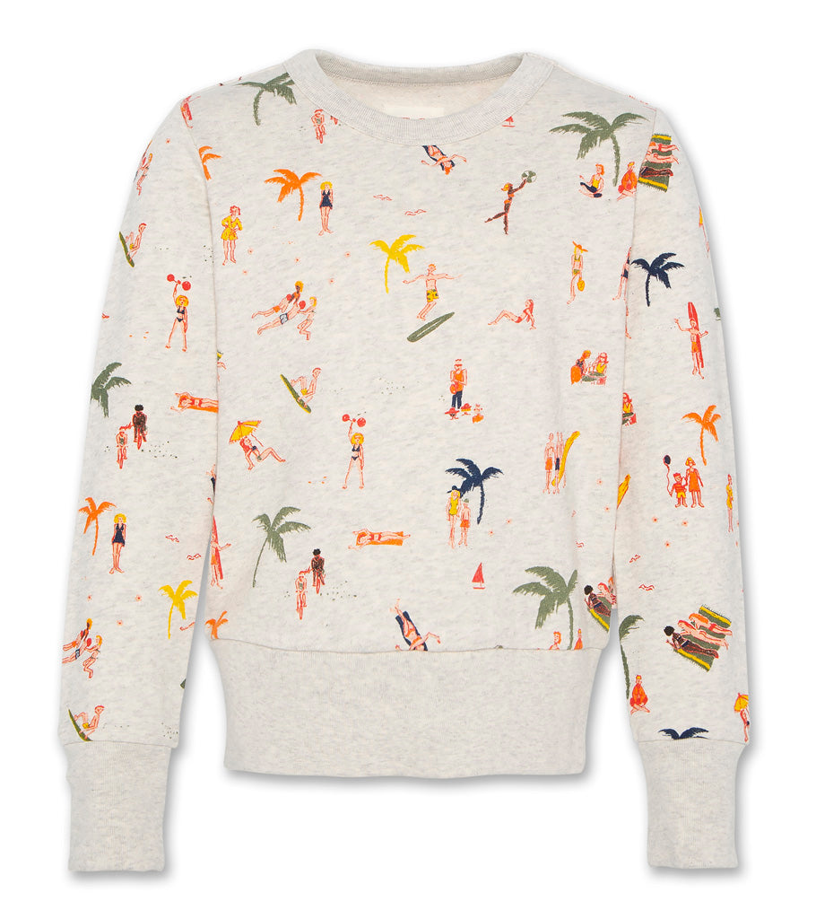 C-Neck Sweater Swimmers - Oyster