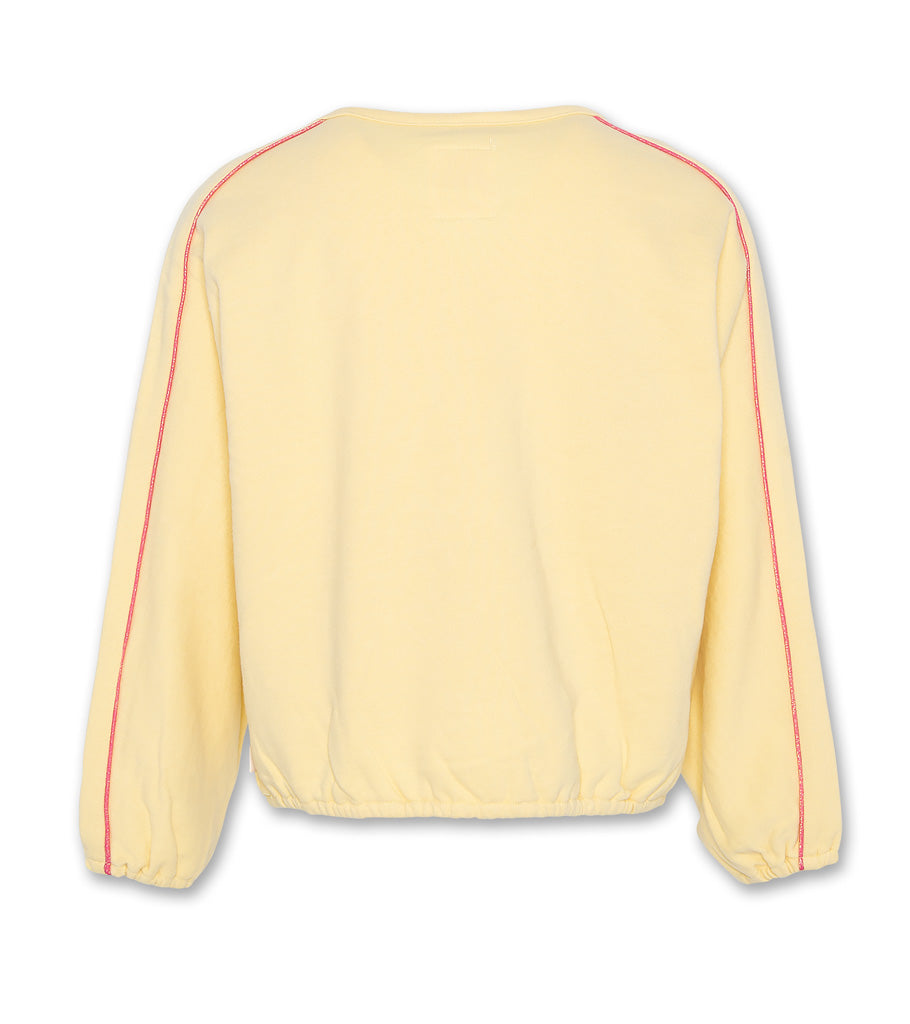 C-Neck Oversized Tape - Banana