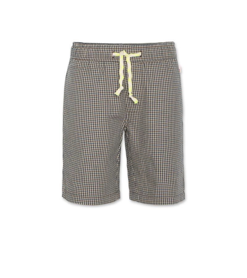 Andy Check Shorts - Brown