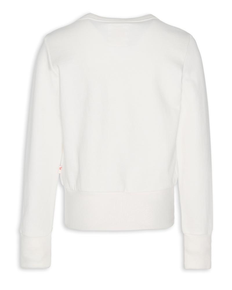 Lena Basic Sweater Stripes - Offwhite