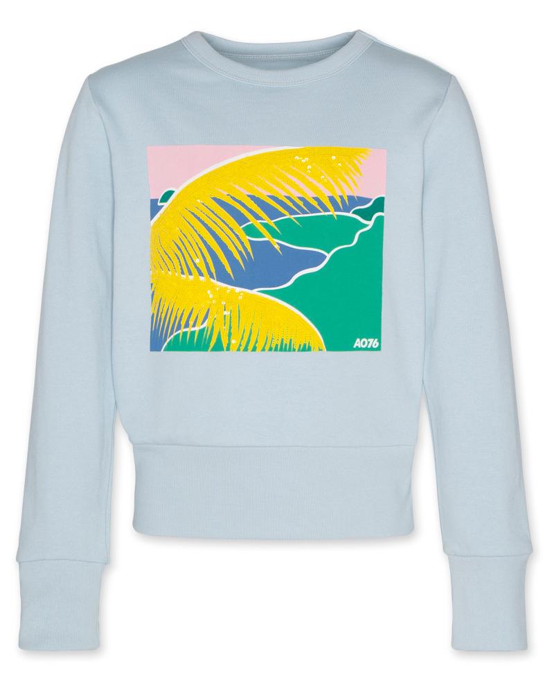 Lena Basic Sweater Frame - Sky Blue