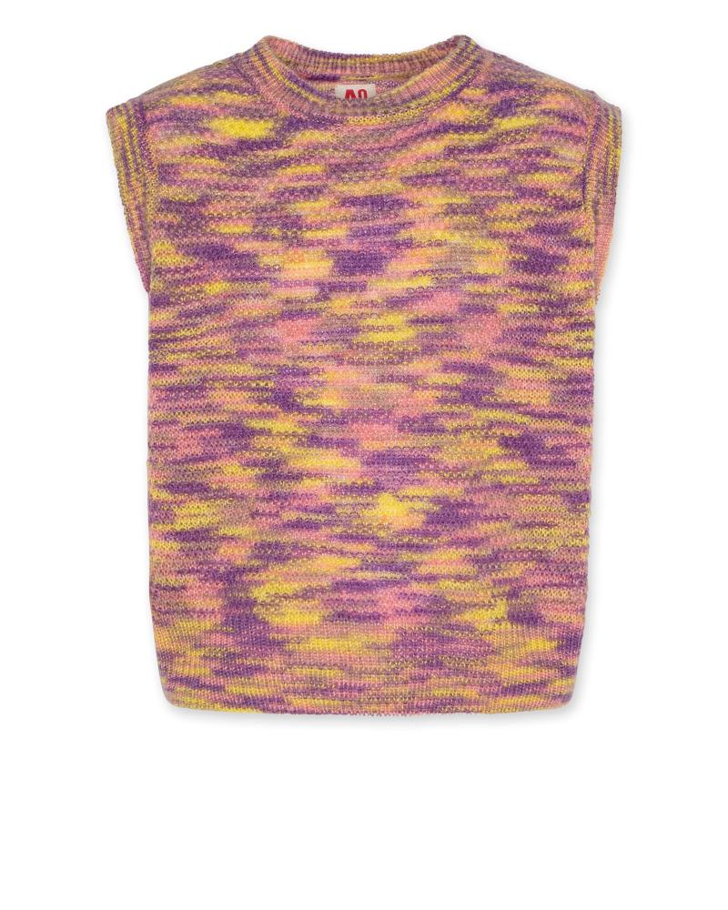 Cal Sleeveless C-Neck - Multicolour