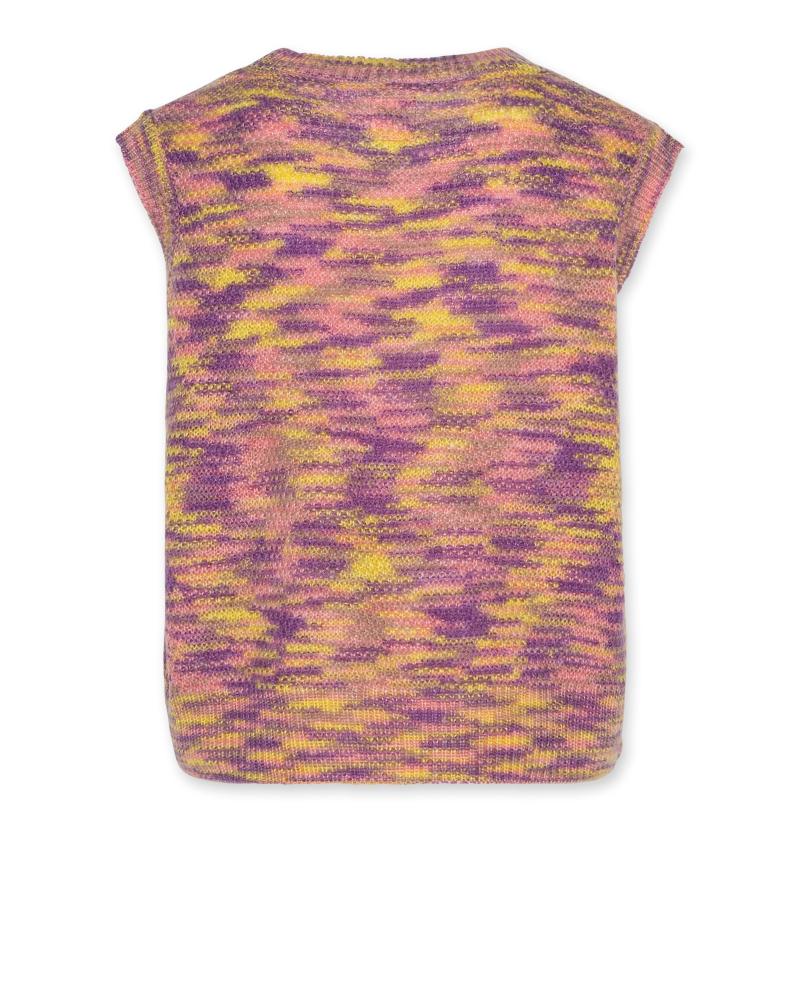 Cal Sleeveless C-Neck - Multicolour