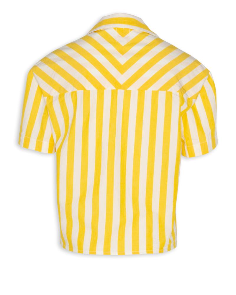 Amelia Stripe Shirt - Yellow
