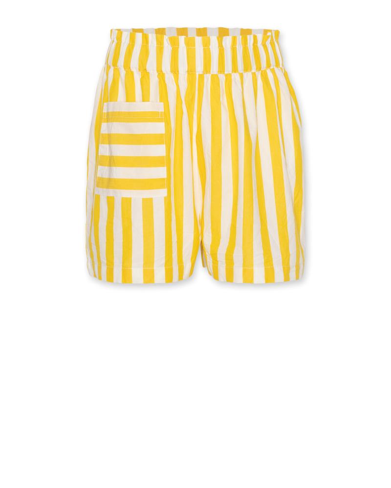 Lou Stripe Shorts - Yellow