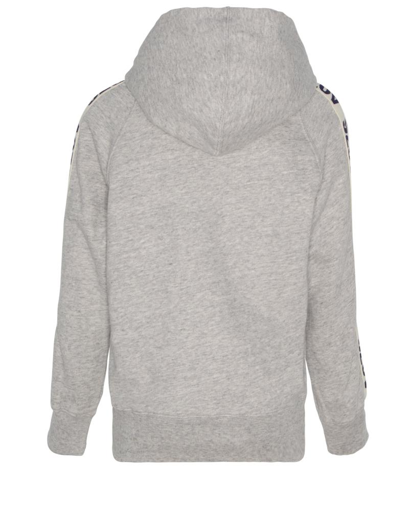 Clyde Hoodie Ao Tape - Heather Grey