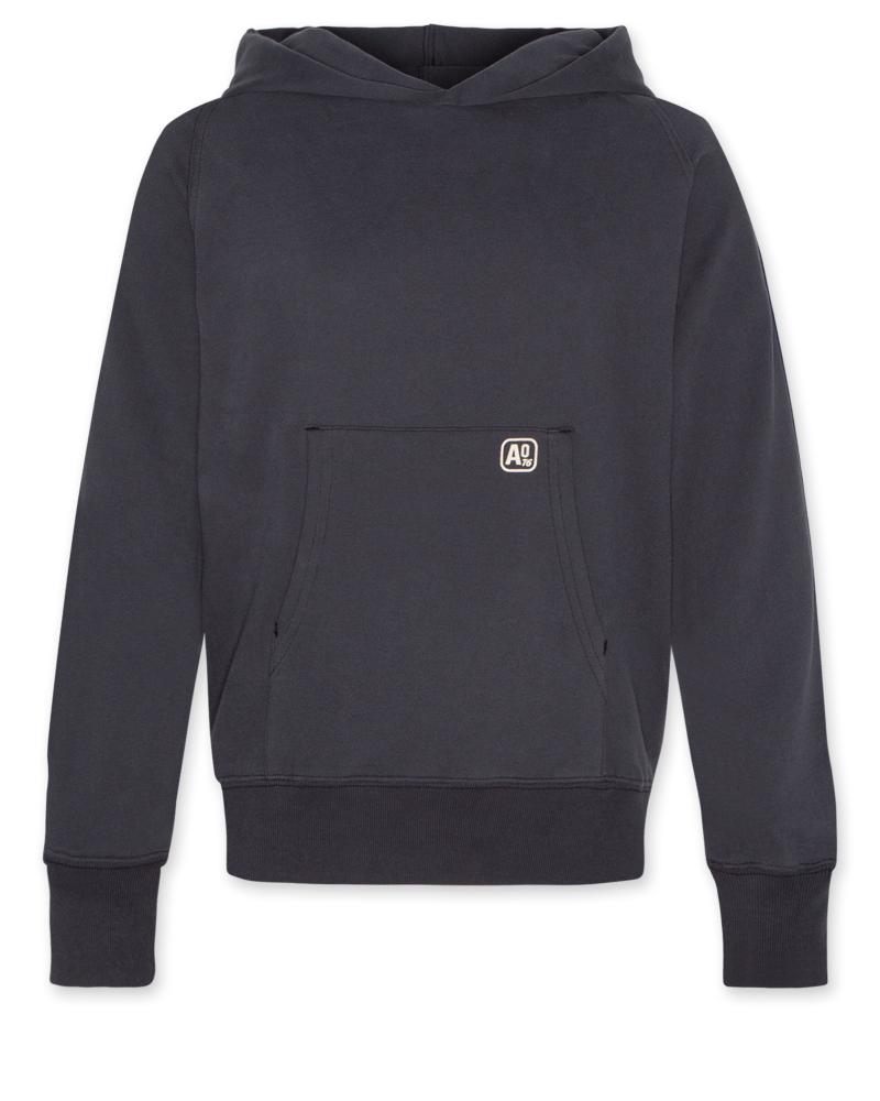 Clyde Hoodie Multicolor Tape - Washed Black