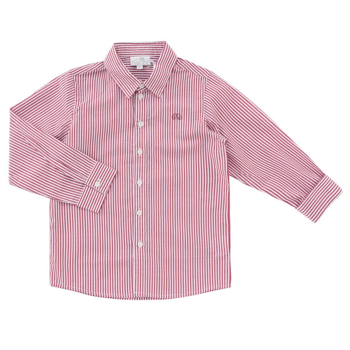 Shirt Pierrot Stripes - Bordeaux