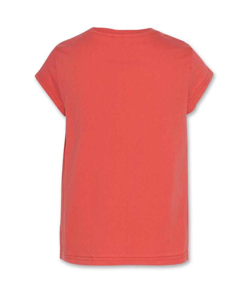 Amy T-Shirt Ao76   - Red