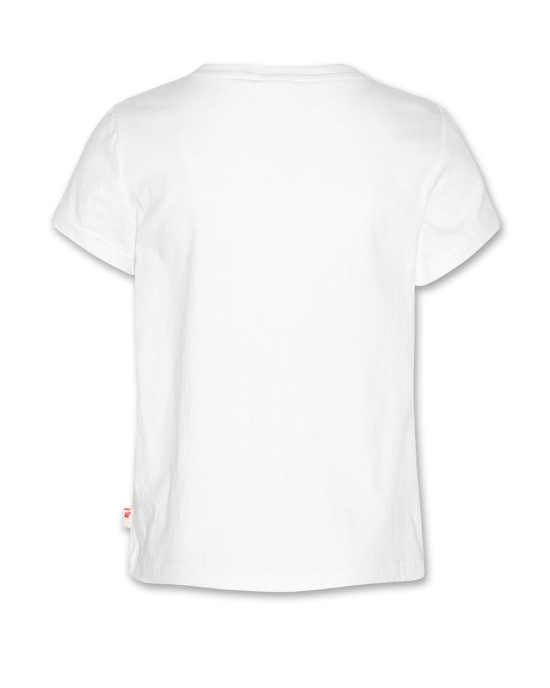 Amina T-Shirt Zebra - White