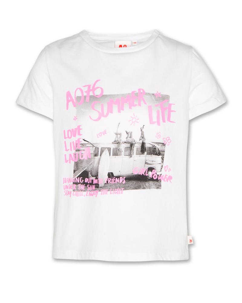 Amina T-Shirt Love - White