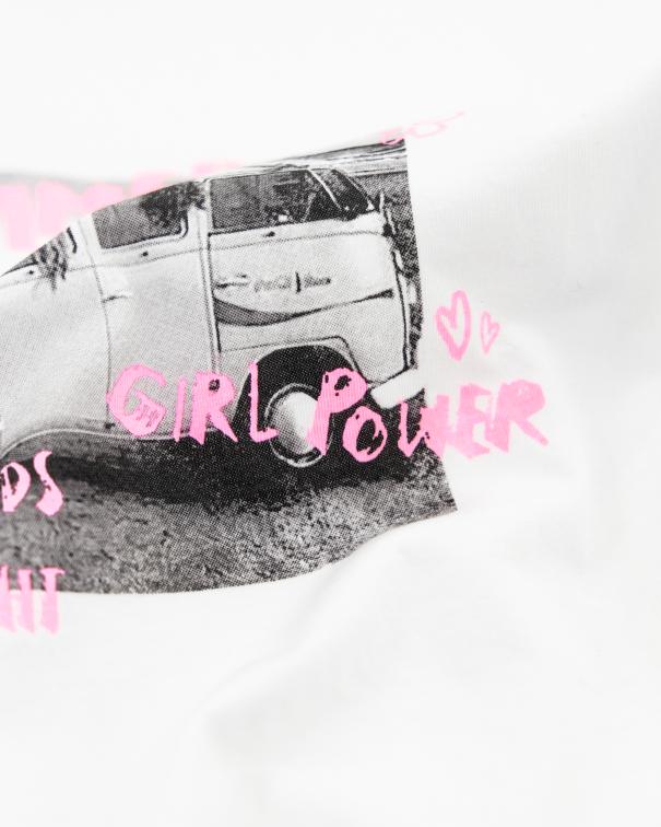 Amina T-Shirt Love - White