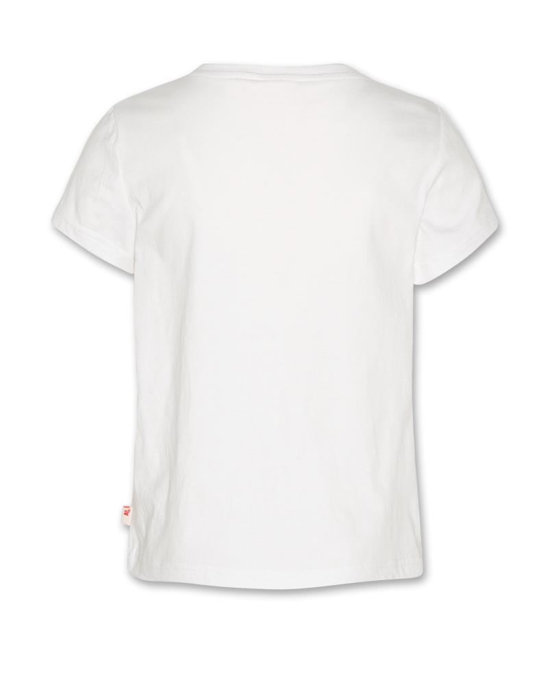 Amina T-Shirt Feeling Good - White