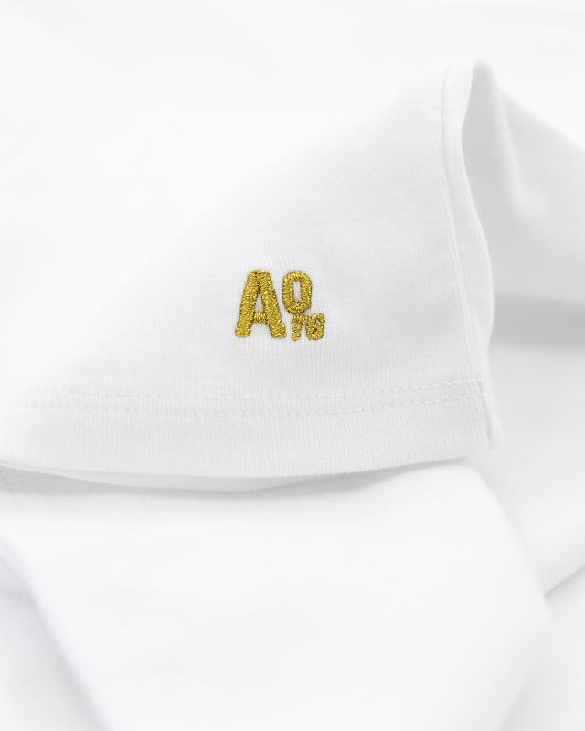Anna T-Shirt Logo - White