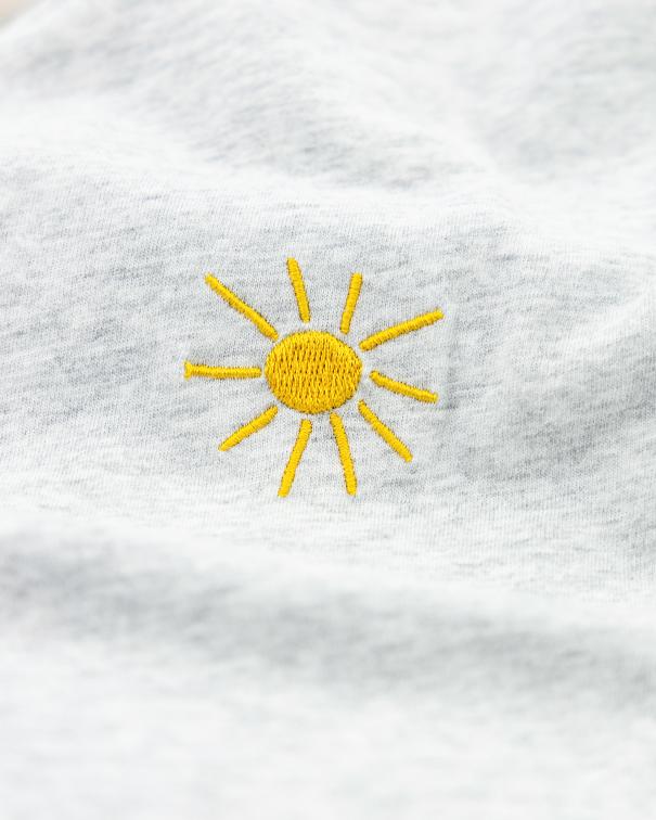 Bo T-Shirt Sun - Heather Grey