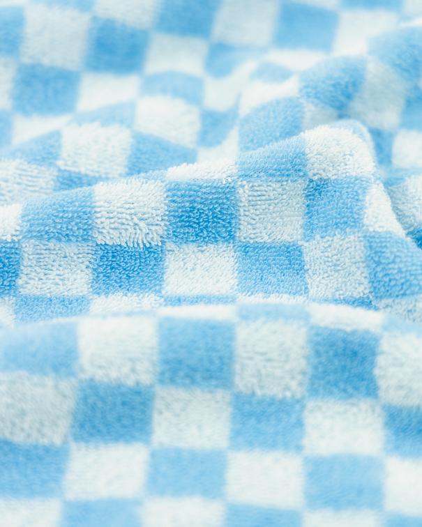 Bo Check T-Shirt - Light Blue