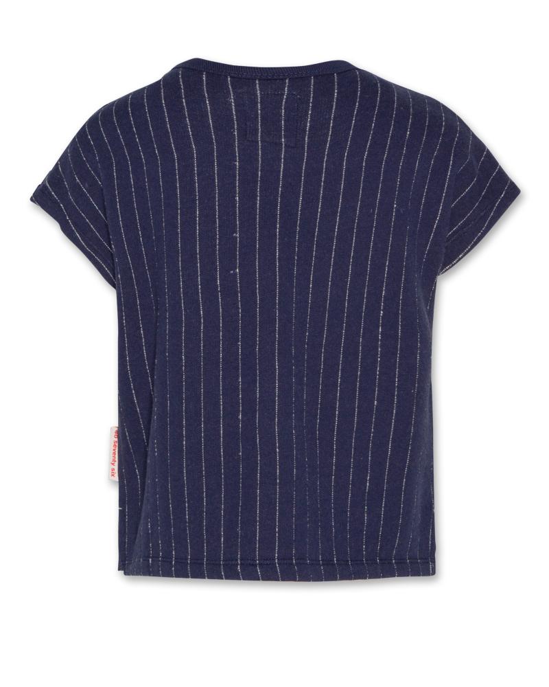 Bo Striped Sweater - Ink Navy