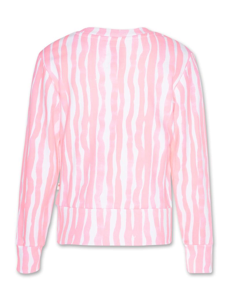 Lana Sweater Stripes - White