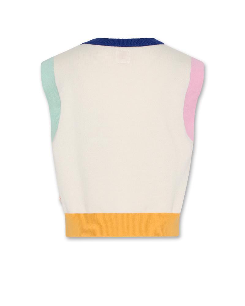 Di Sleeveless C-Neck - Multicolour