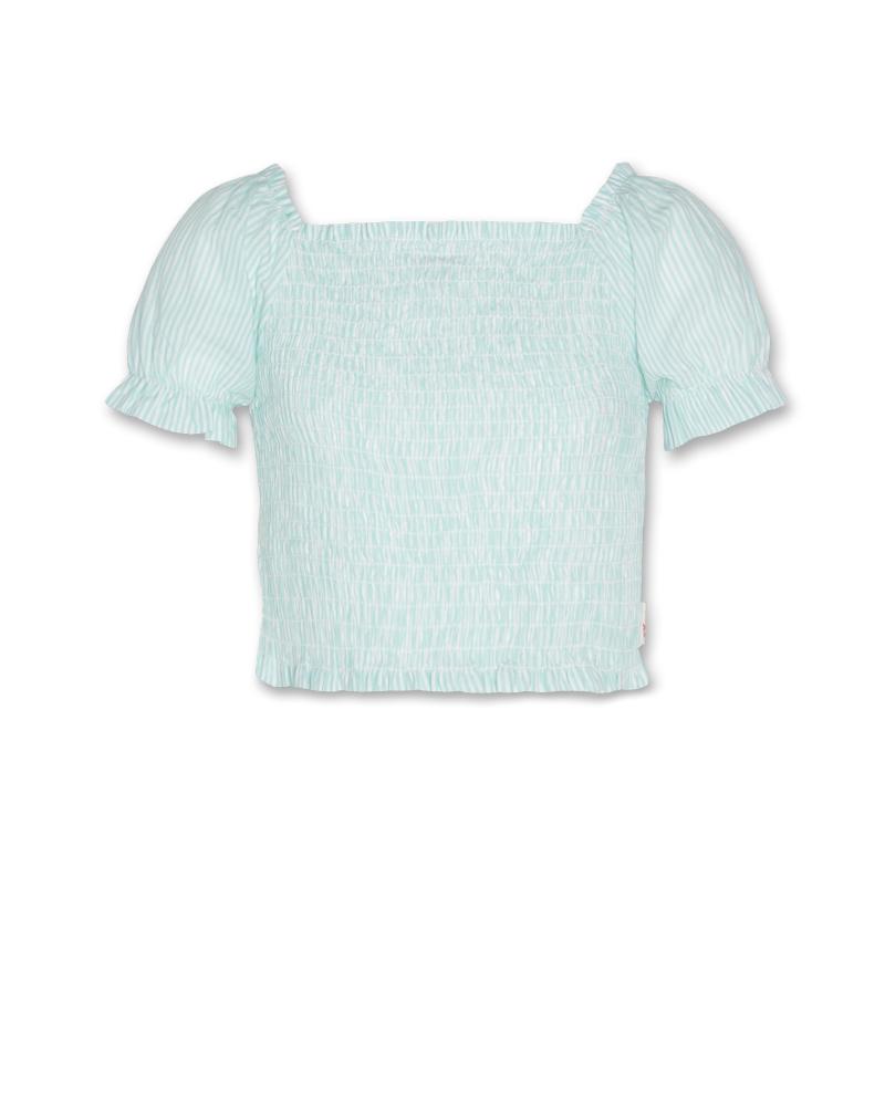 Guila Striped Shirt - Ocean
