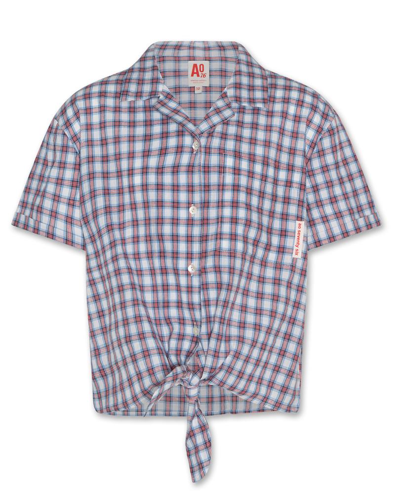 Amelia Check Shirt - Red