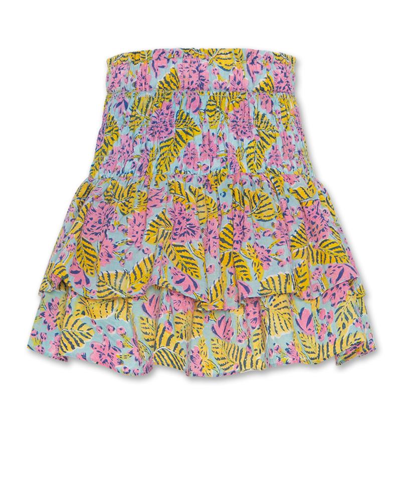 Delphine Flower Skirt - Multicolour