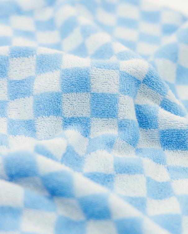 Dori Check Dress - Light Blue