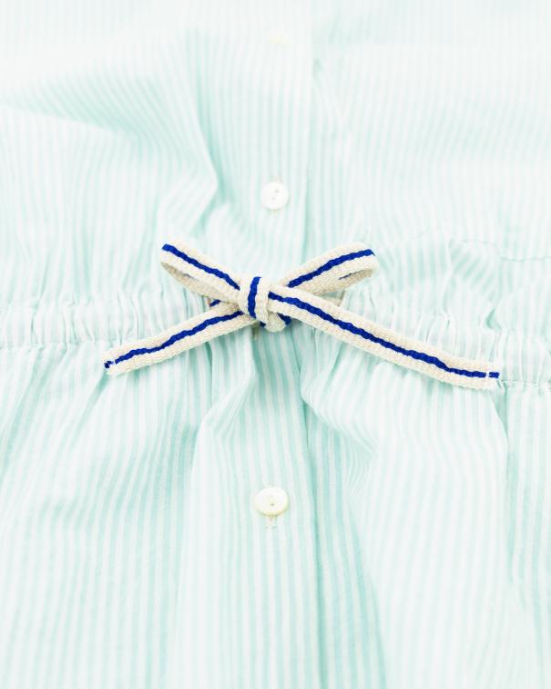 Chloe Striped Dress - Ocean