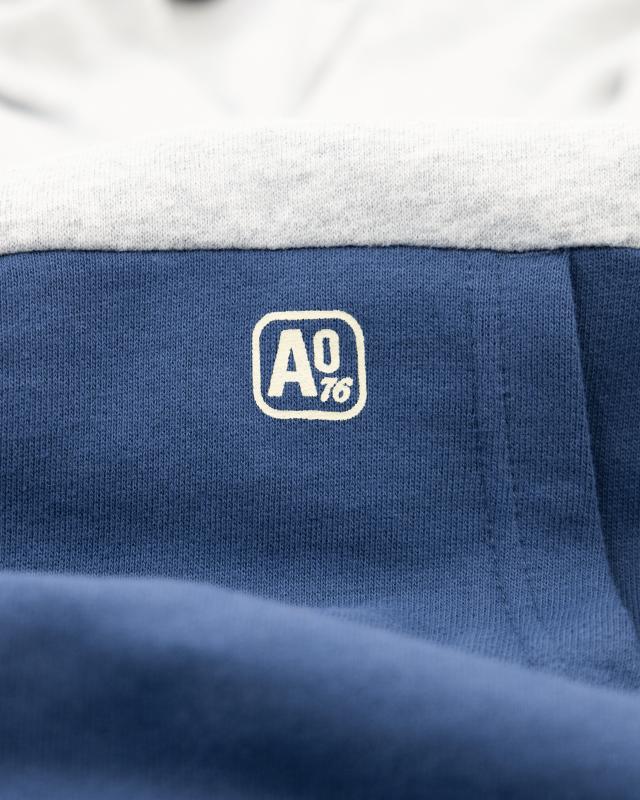 Clyde Hoodie Colorblock - Heather Grey