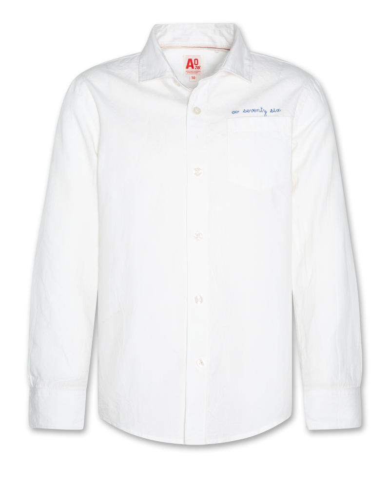 Tim Pocket Shirt - White