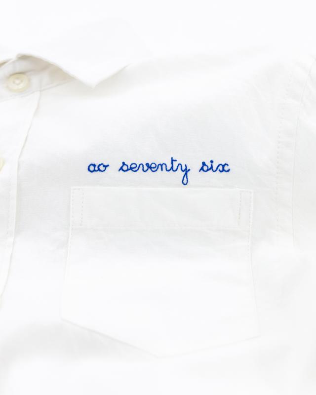 Tim Pocket Shirt - White