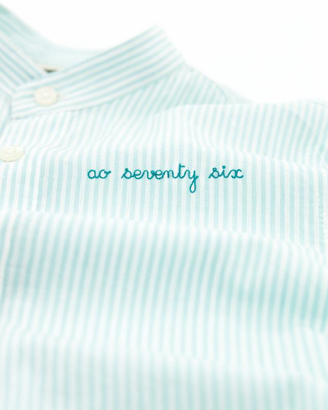 Douglas Stripe Shirt - Ocean