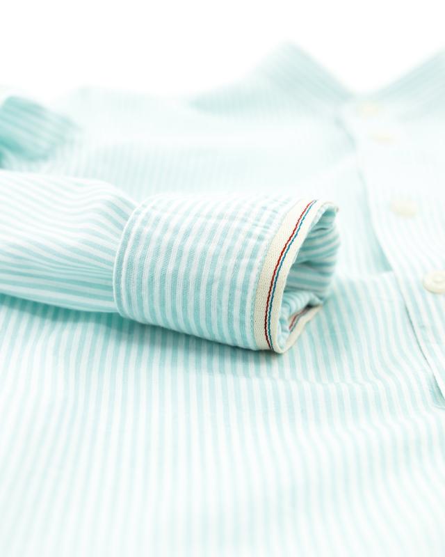 Douglas Stripe Shirt - Ocean