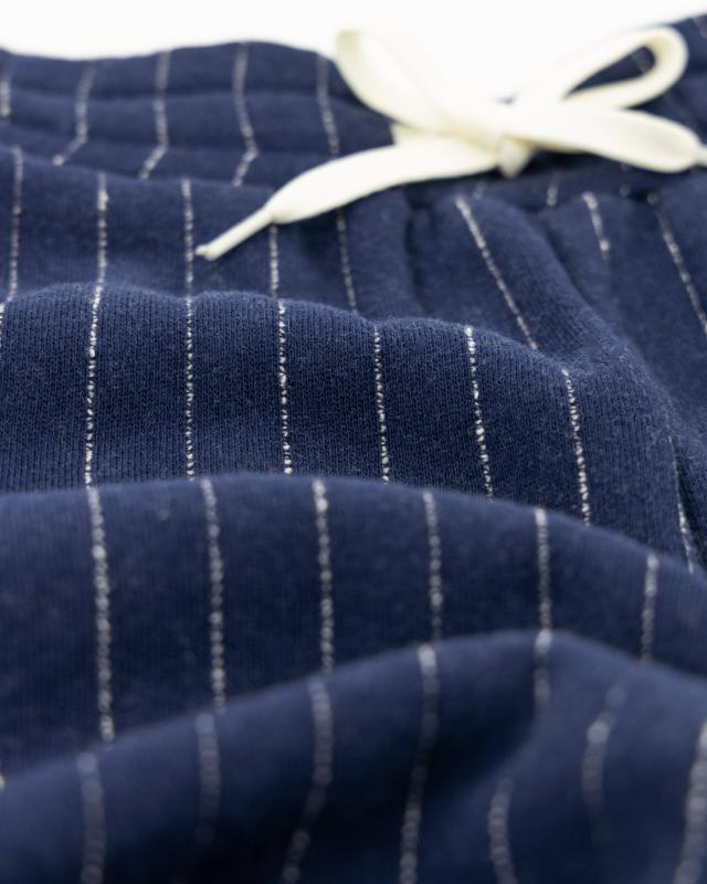 Elliot Striped Shorts - Ink Navy