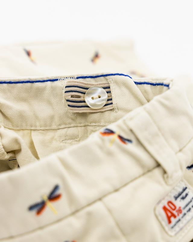 Barry Dragonfly Shorts - Bone