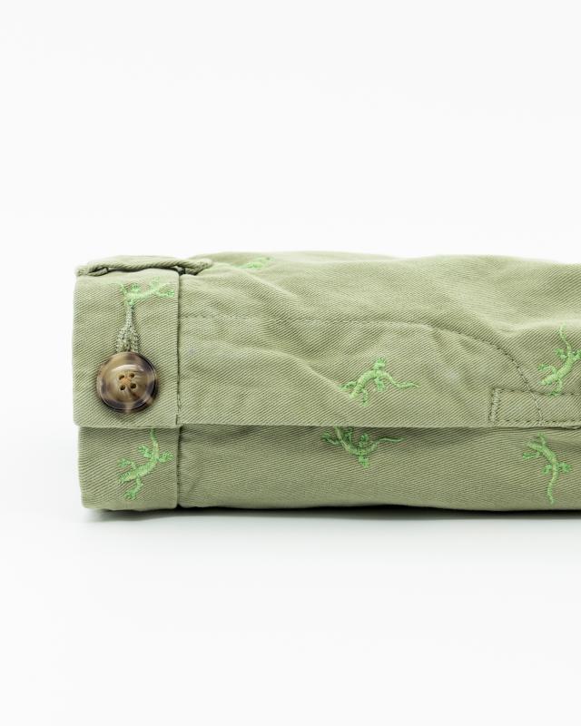 Barry Salamander Shorts - Light Olive
