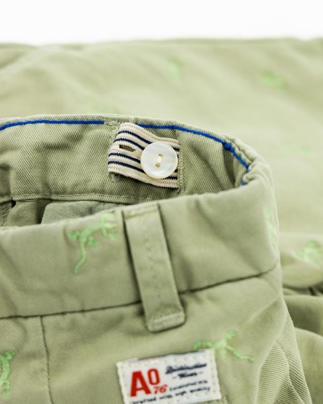 Barry Salamander Shorts - Light Olive