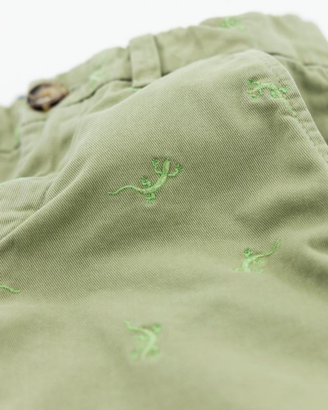 Barry Salamander Shorts - Light Olive