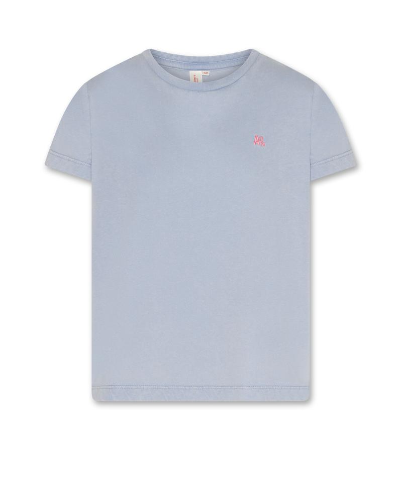Amina T-Shirt Garment Dye - Light Blue