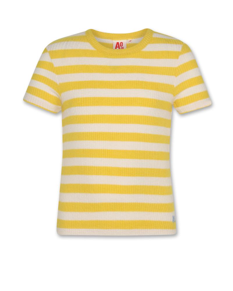 Emi Striped T-Shirt - Yellow