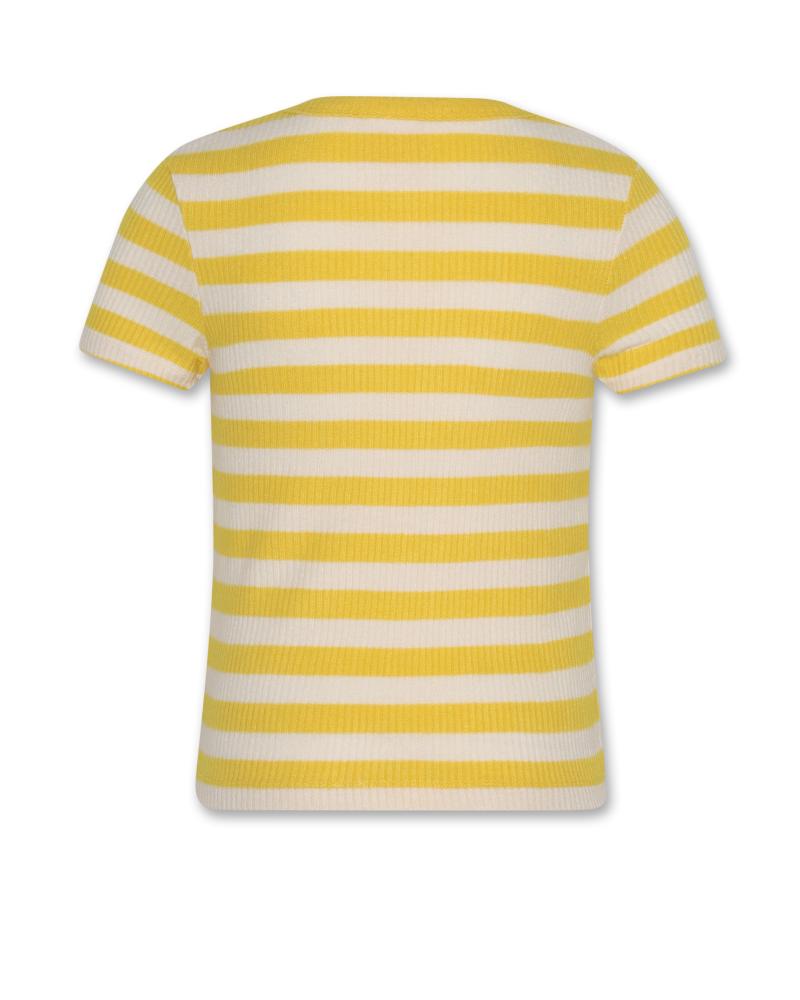 Emi Striped T-Shirt - Yellow