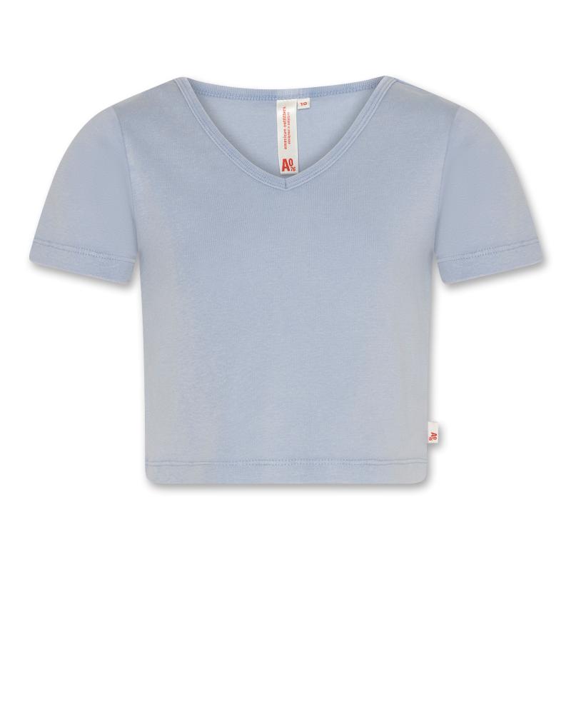 Antia T-Shirt Garment Dye - Light Blue
