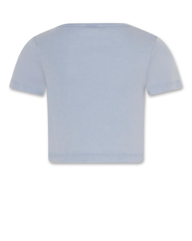 Antia T-Shirt Garment Dye - Light Blue