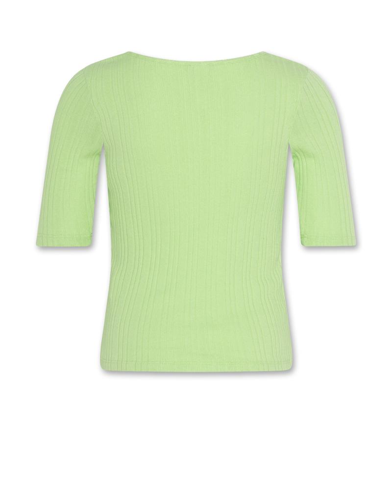 Nele Green T-Shirt Logo - Light Green
