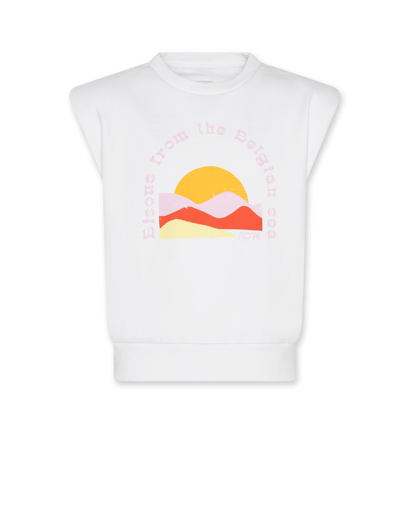 Alaya Sweater Bisous - White