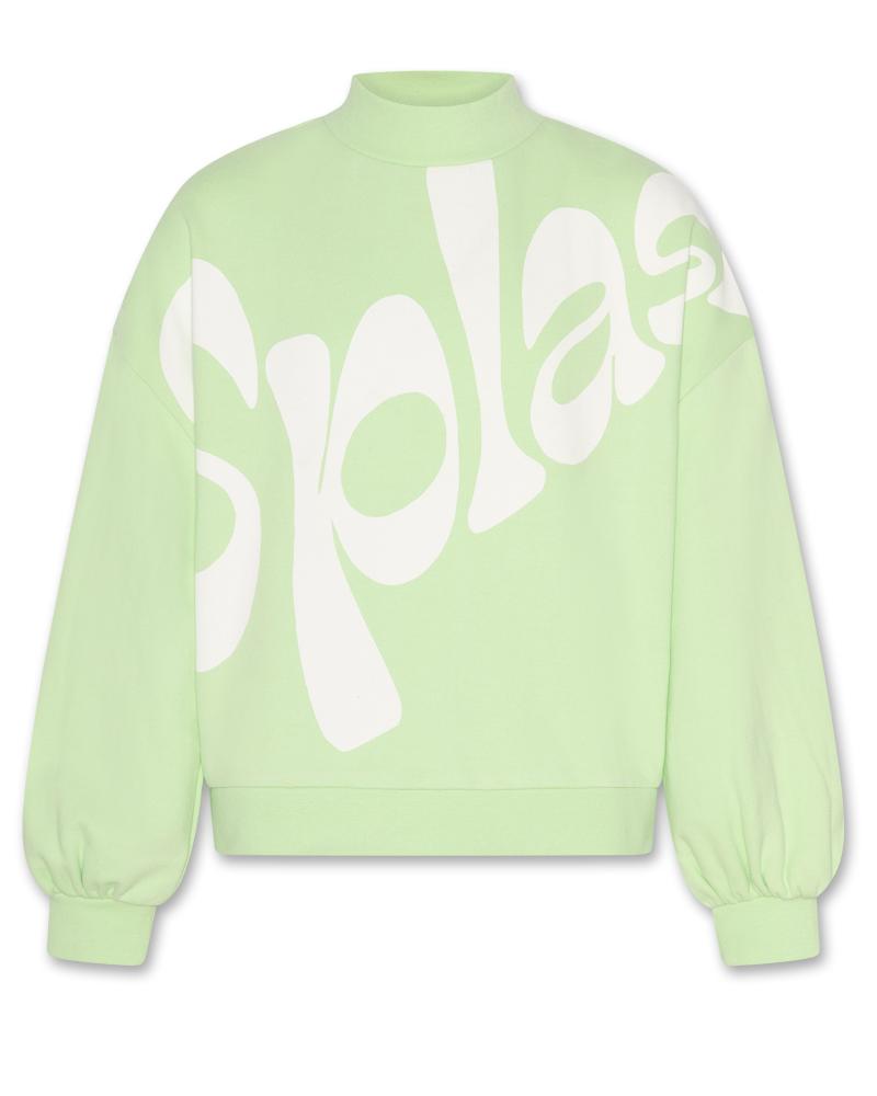 Violeta Sweater Splash - Light Green