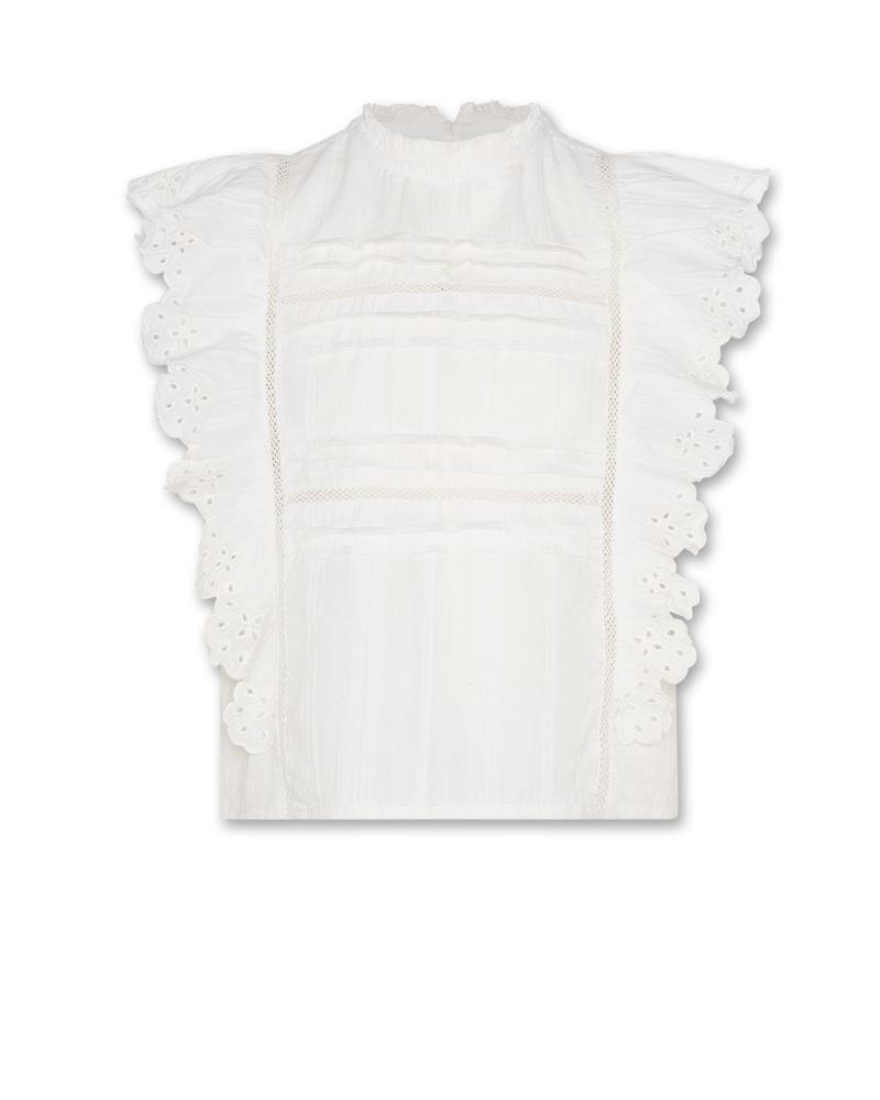 Dania Dobby Shirt - White